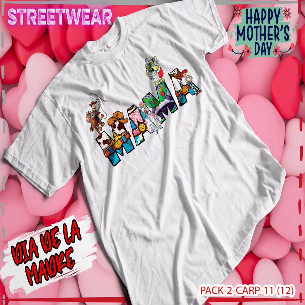 PACK CAMISETA - DTF - DIA DE LA MADRES 0001