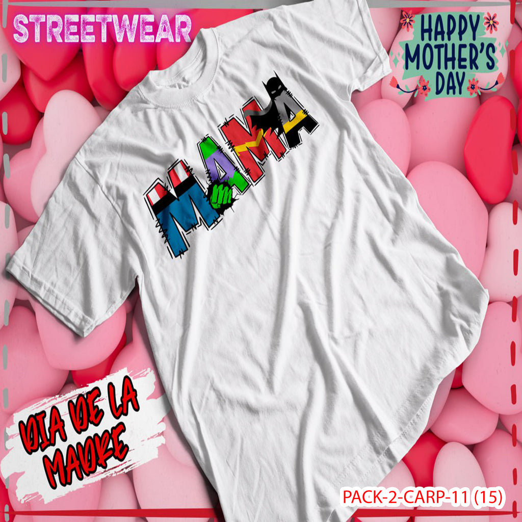 PACK CAMISETA - DTF - DIA DE LA MADRES 0001