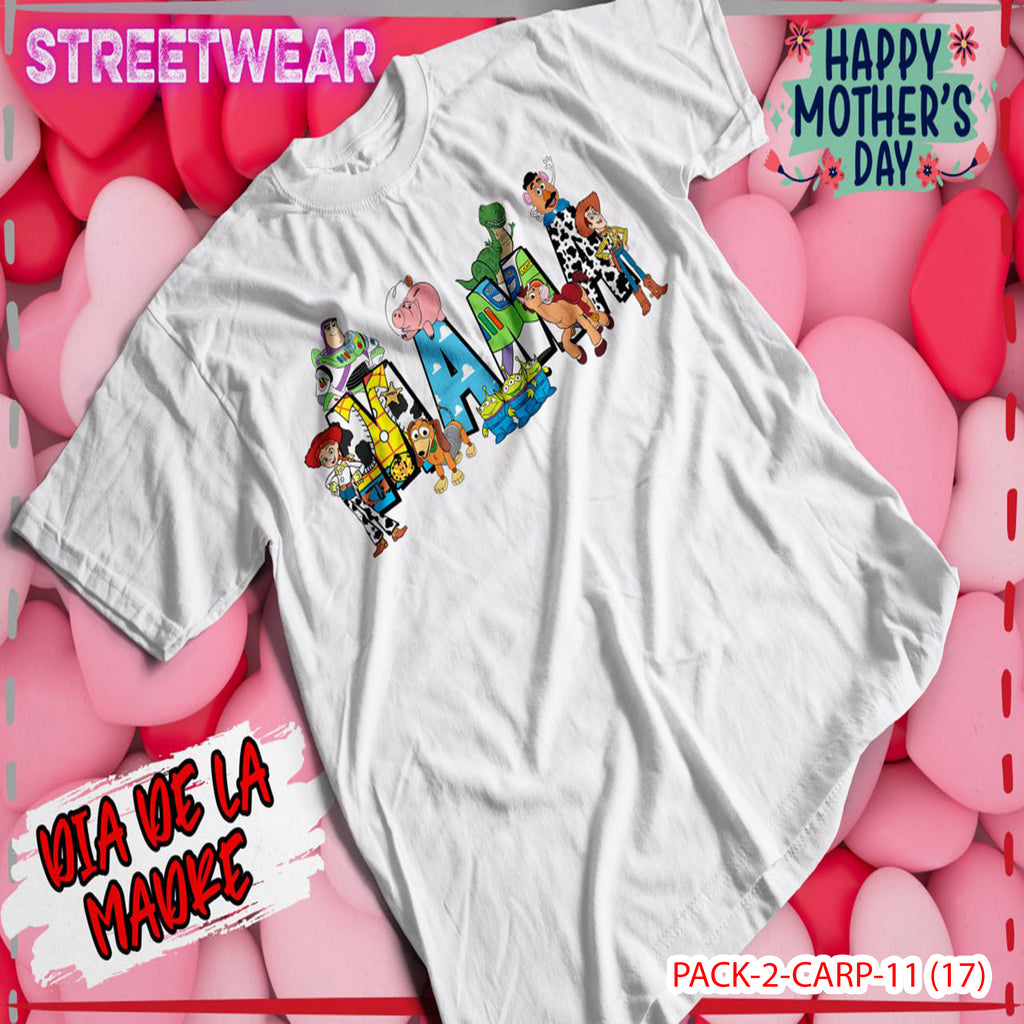 PACK CAMISETA - DTF - DIA DE LA MADRES 0001