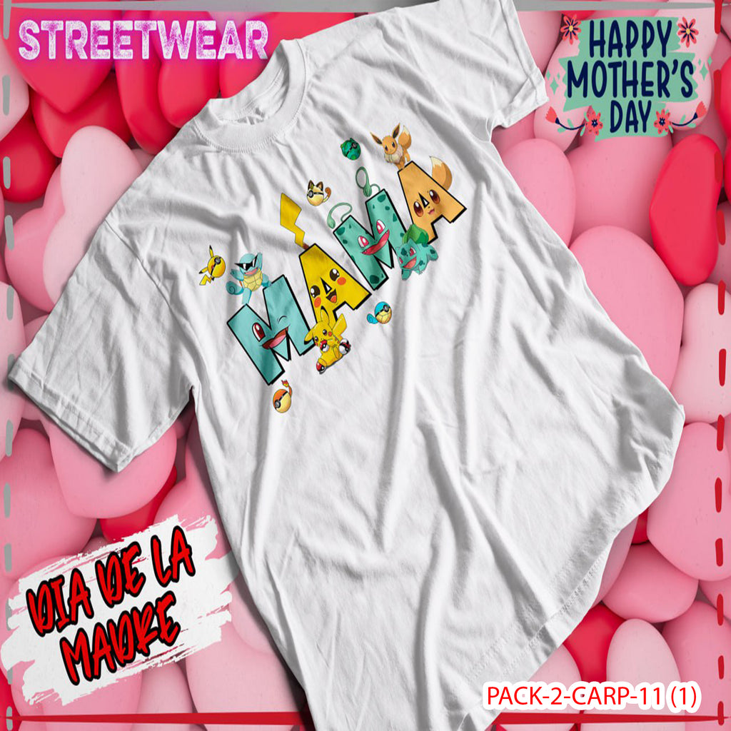 PACK CAMISETA - DTF - DIA DE LA MADRES 0001