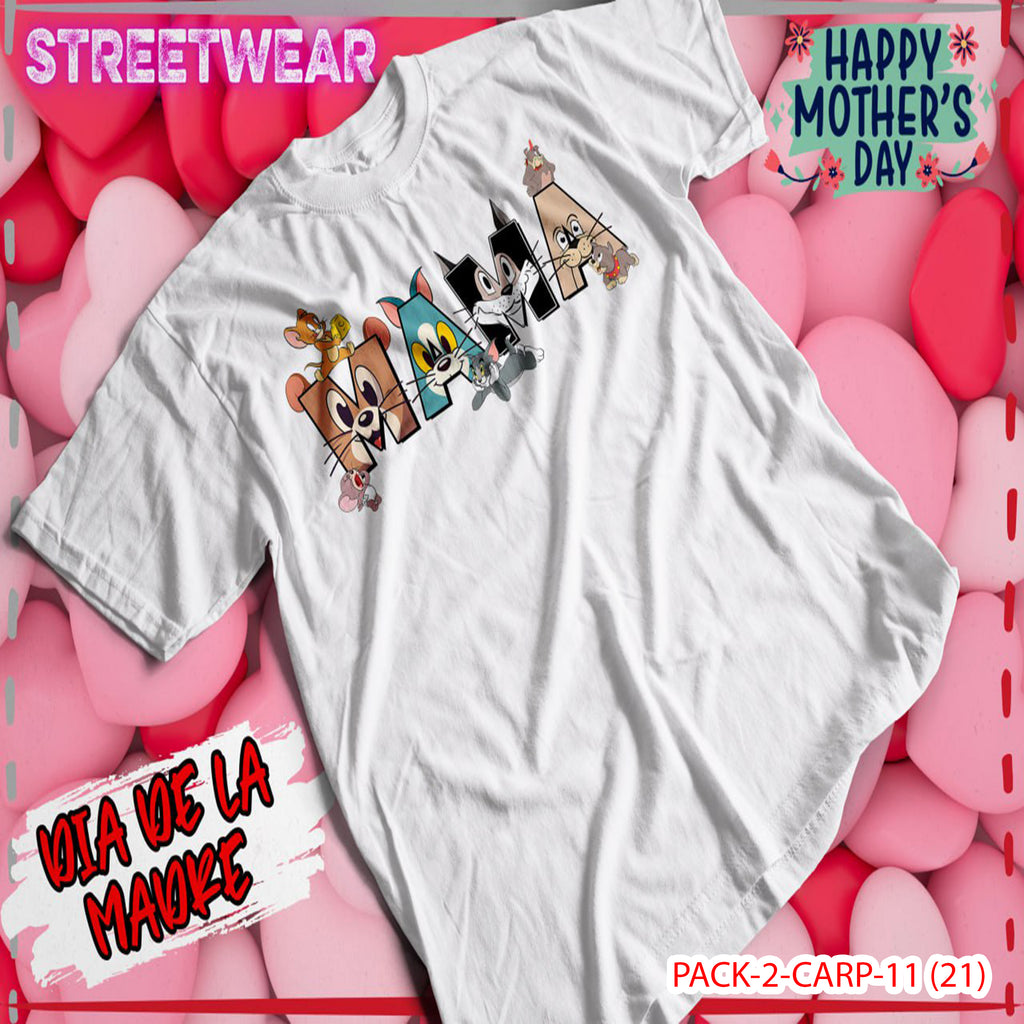 PACK CAMISETA - DTF - DIA DE LA MADRES 0001