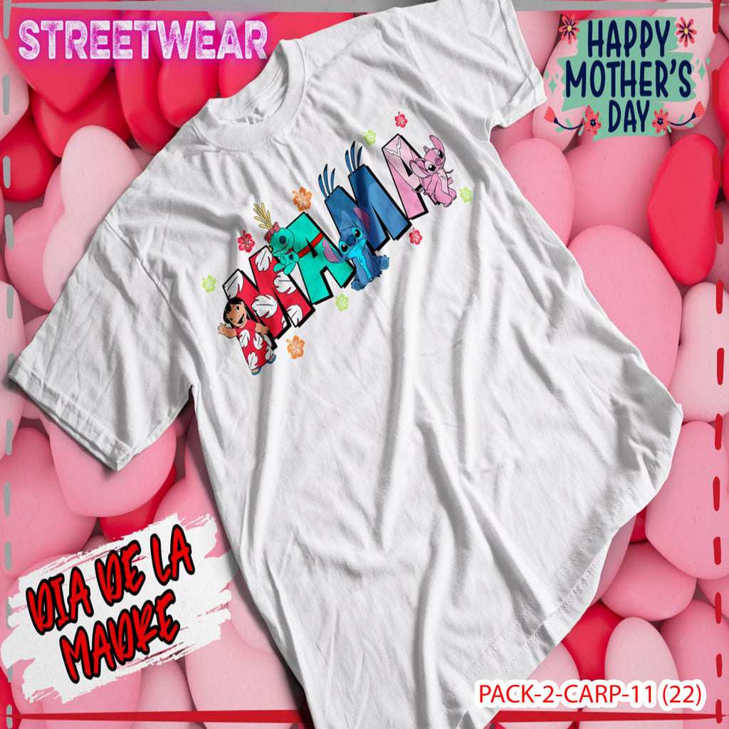 PACK CAMISETA - DTF - DIA DE LA MADRES 0001