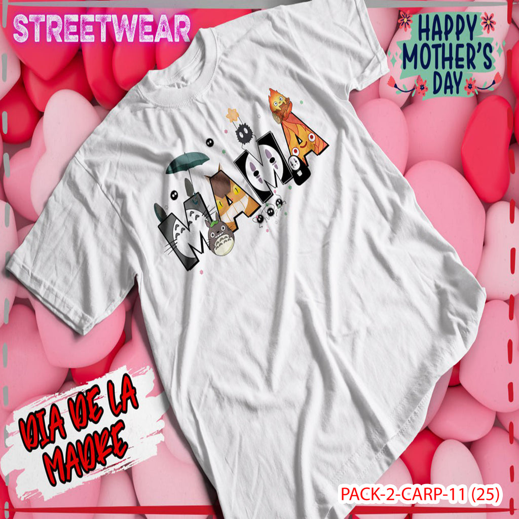 PACK CAMISETA - DTF - DIA DE LA MADRES 0001