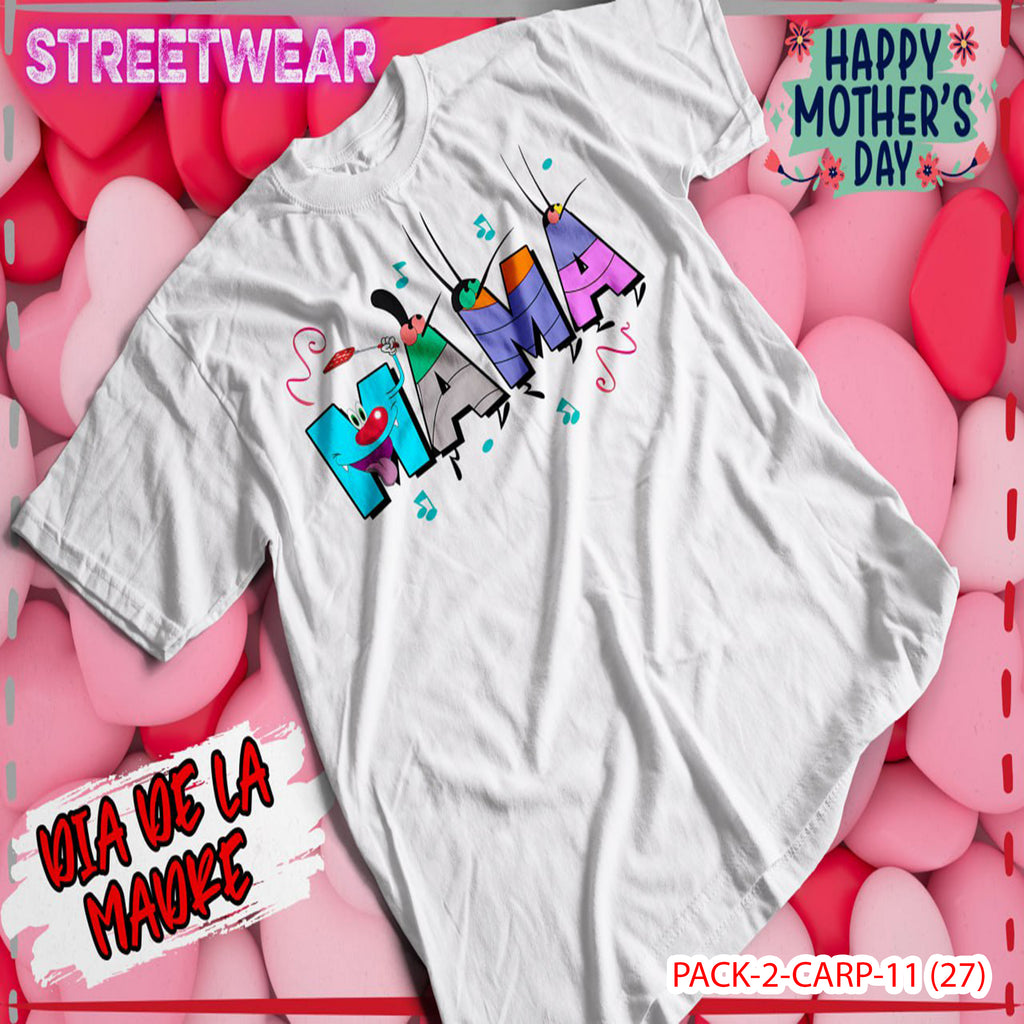 PACK CAMISETA - DTF - DIA DE LA MADRES 0001