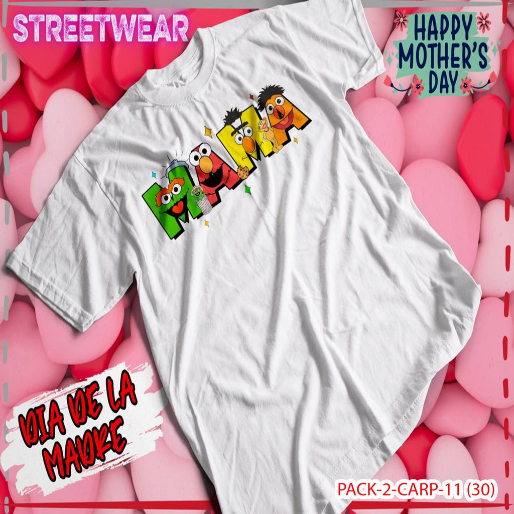 PACK CAMISETA - DTF - DIA DE LA MADRES 0001
