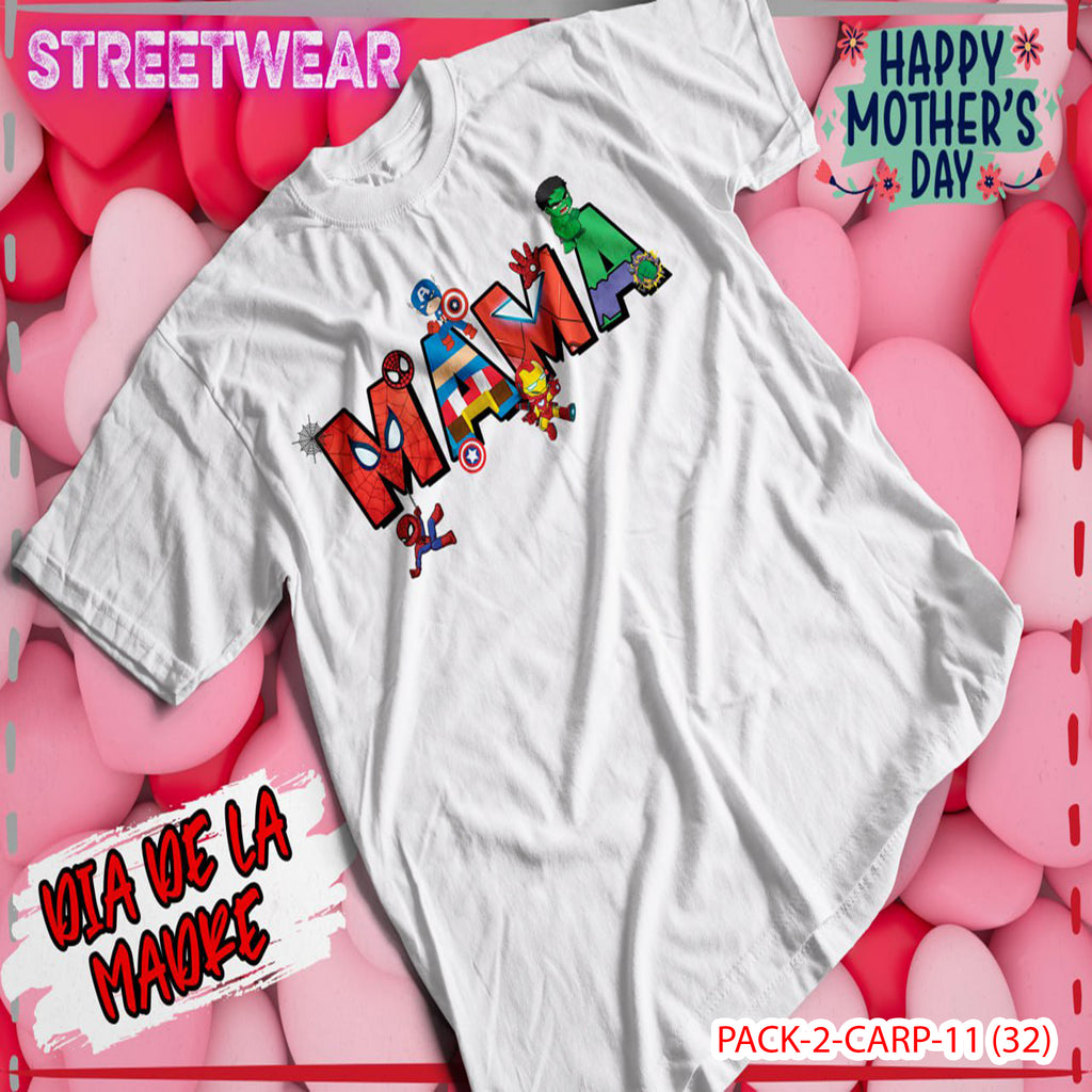 PACK CAMISETA - DTF - DIA DE LA MADRES 0001