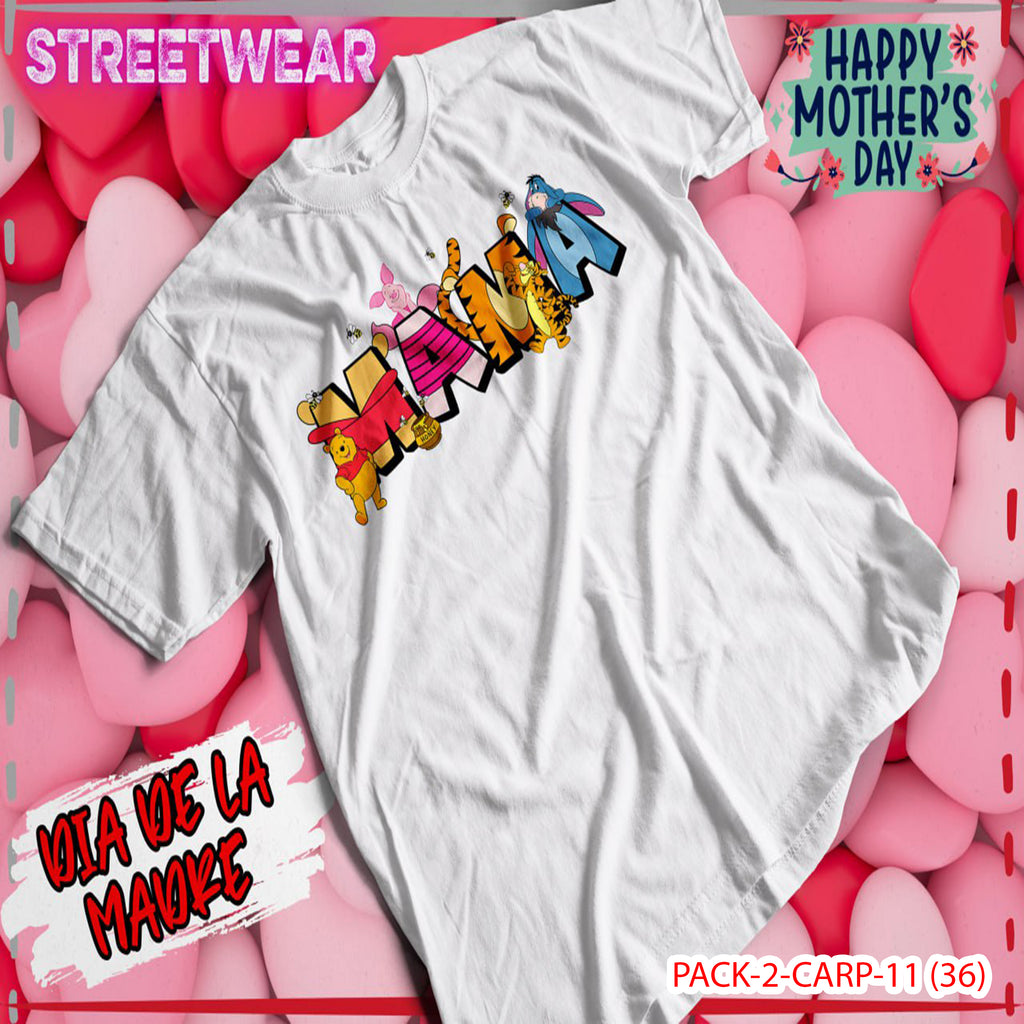 PACK CAMISETA - DTF - DIA DE LA MADRES 0001