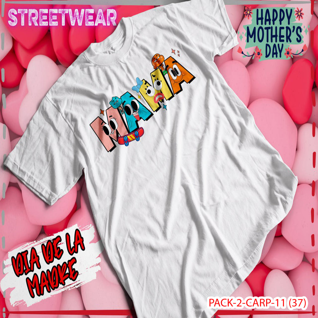 PACK CAMISETA - DTF - DIA DE LA MADRES 0001