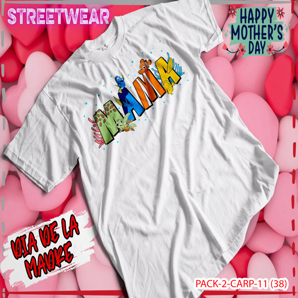 PACK CAMISETA - DTF - DIA DE LA MADRES 0001