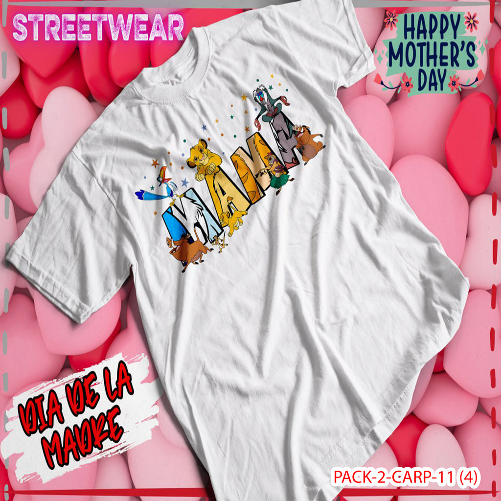 PACK CAMISETA - DTF - DIA DE LA MADRES 0001