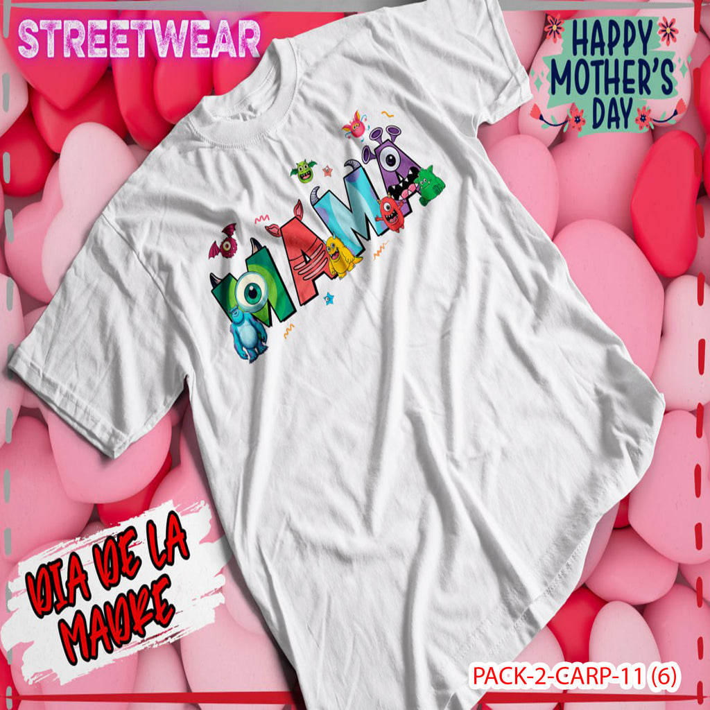 PACK CAMISETA - DTF - DIA DE LA MADRES 0001