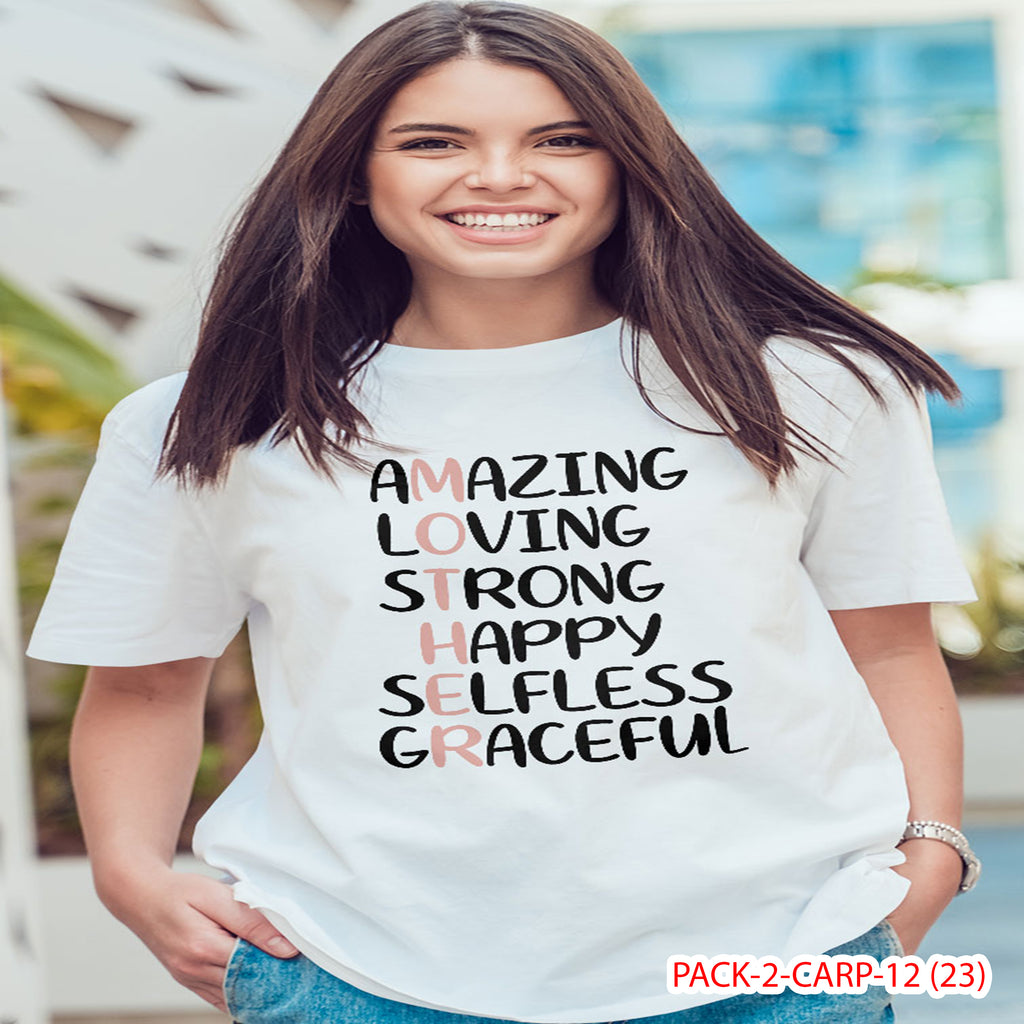 PACK CAMISETA - DTF - DIA DE LA MADRES 0001