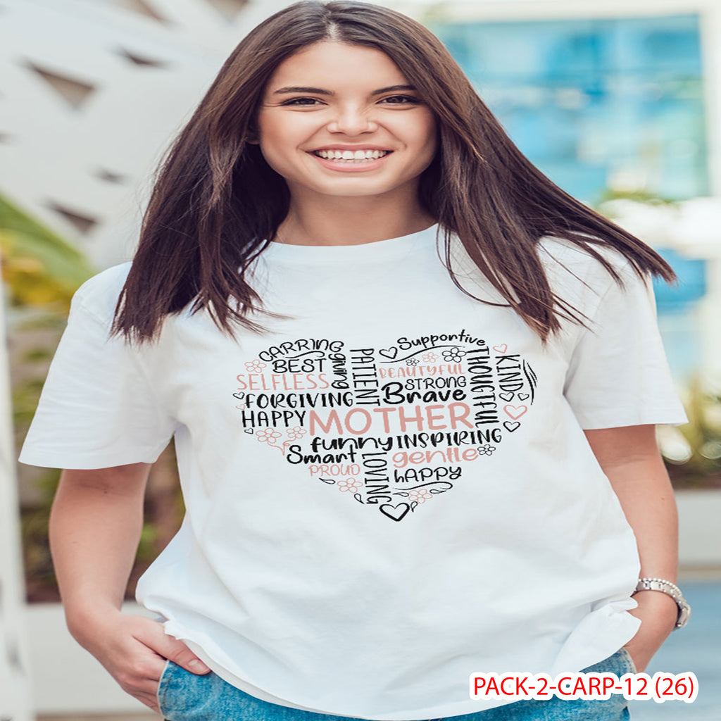 PACK CAMISETA - DTF - DIA DE LA MADRES 0001