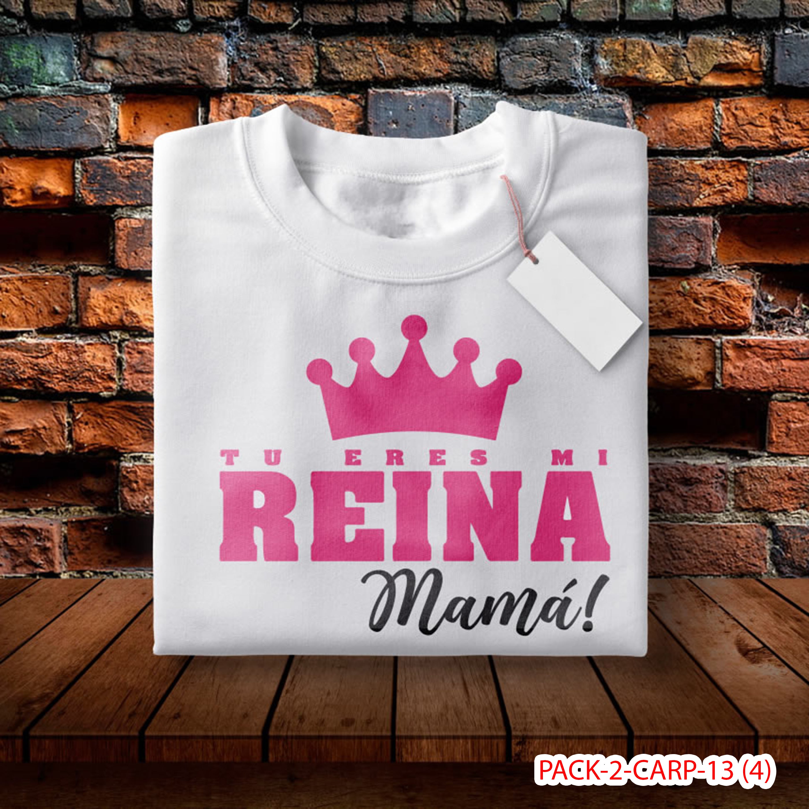 PACK CAMISETA - DTF - DIA DE LA MADRES 0001