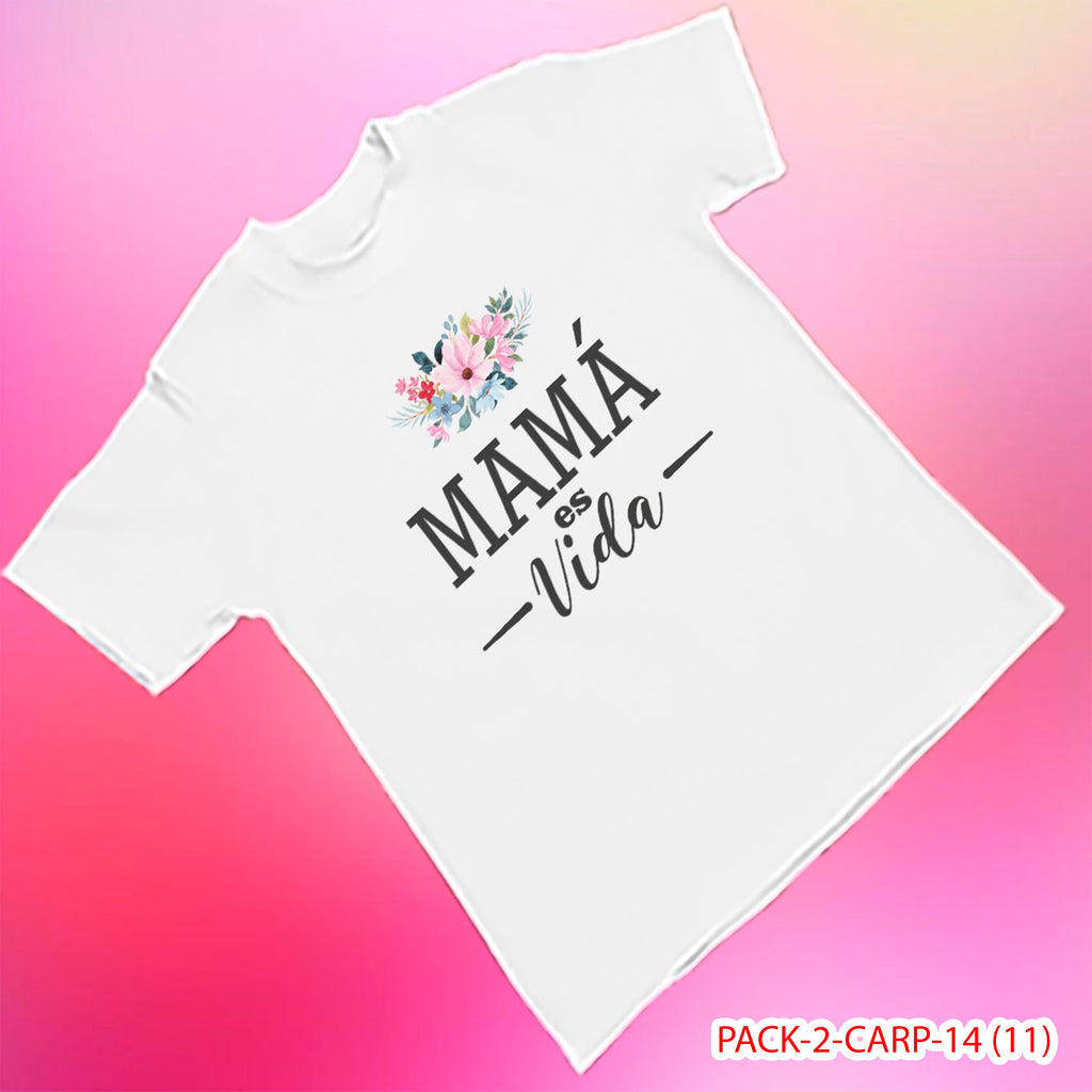 PACK CAMISETA - DTF - DIA DE LA MADRES 0001