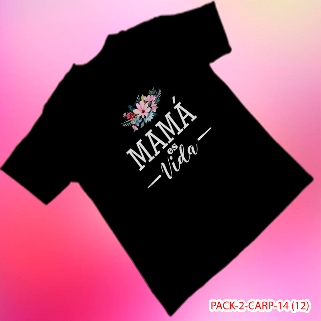 PACK CAMISETA - DTF - DIA DE LA MADRES 0001