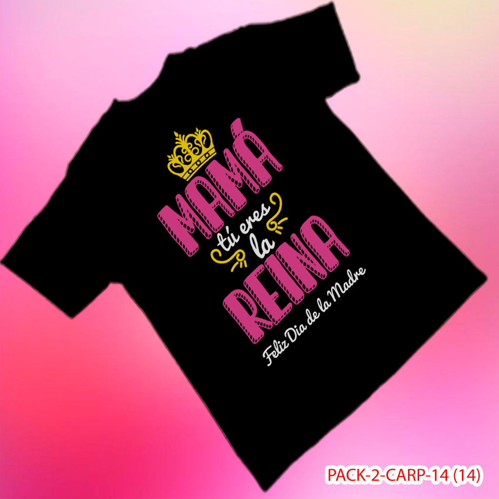 PACK CAMISETA - DTF - DIA DE LA MADRES 0001