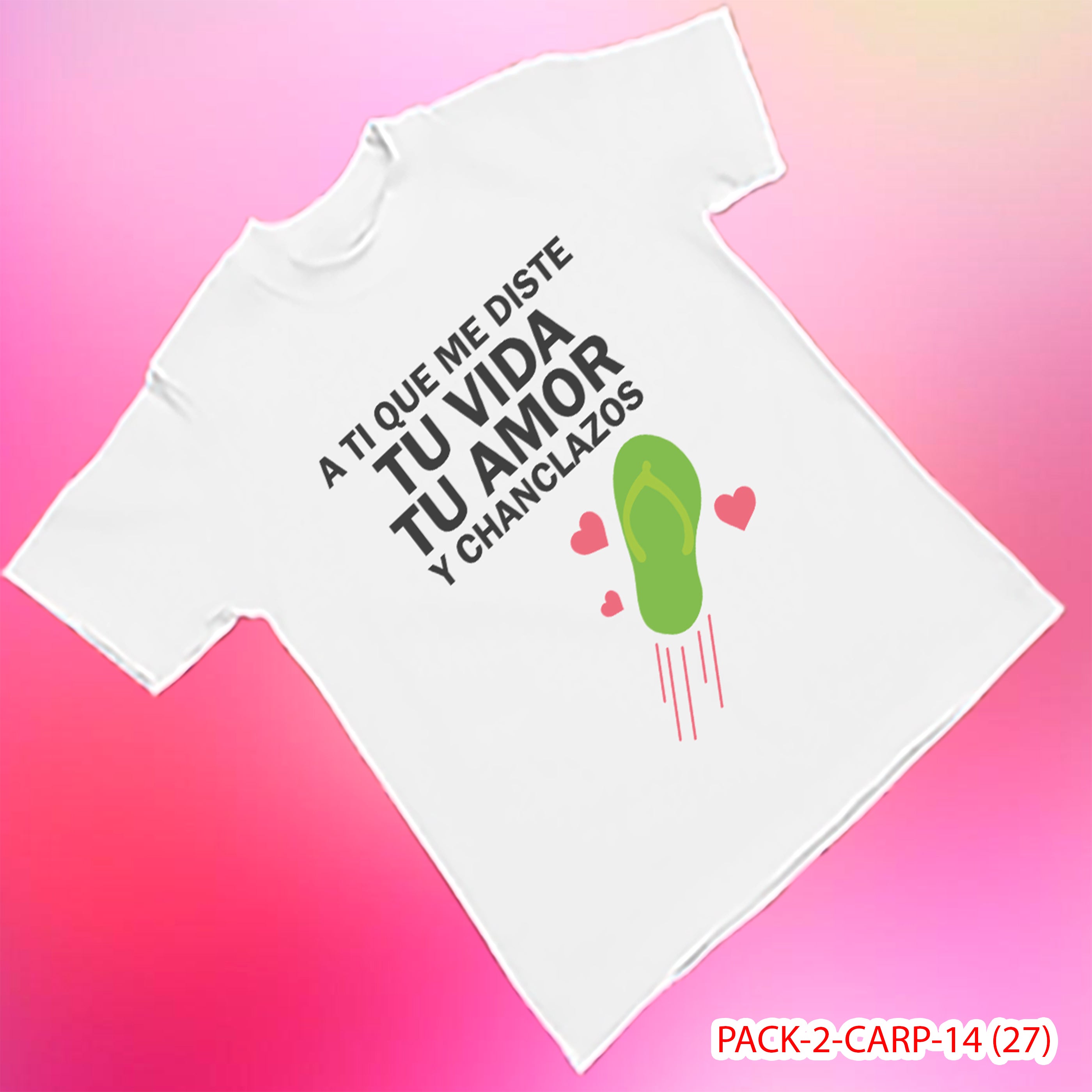 PACK CAMISETA - DTF - DIA DE LA MADRES 0002