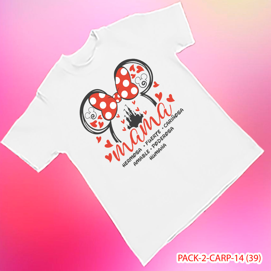 PACK CAMISETA - DTF - DIA DE LA MADRES 0002