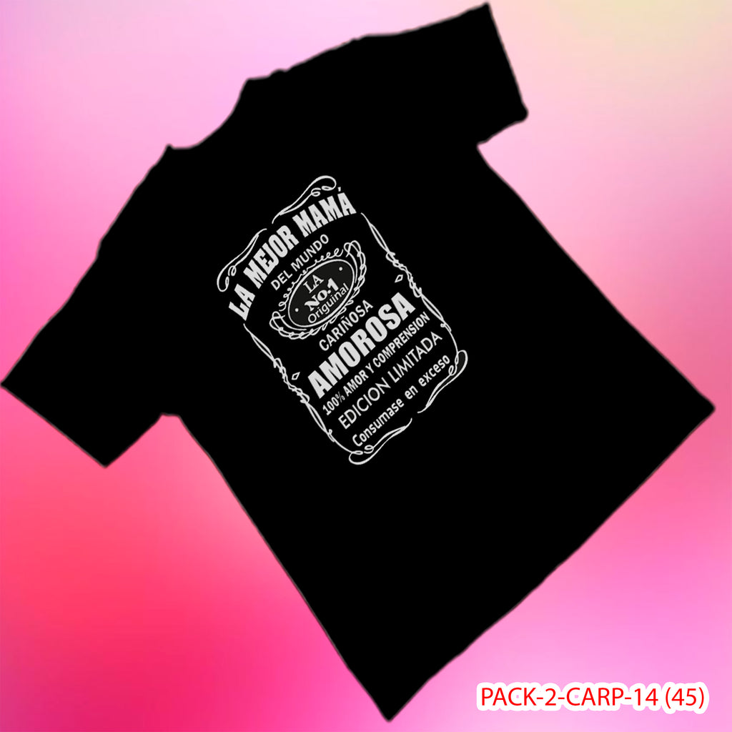 PACK CAMISETA - DTF - DIA DE LA MADRES 0002