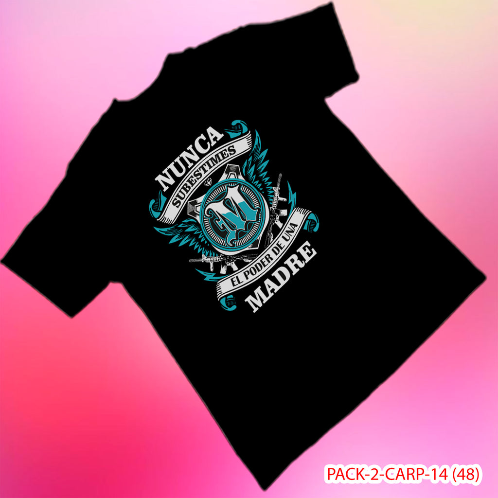 PACK CAMISETA - DTF - DIA DE LA MADRES 0002