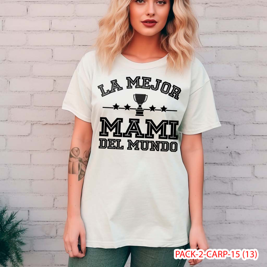 PACK CAMISETA - DTF - DIA DE LA MADRES 0002