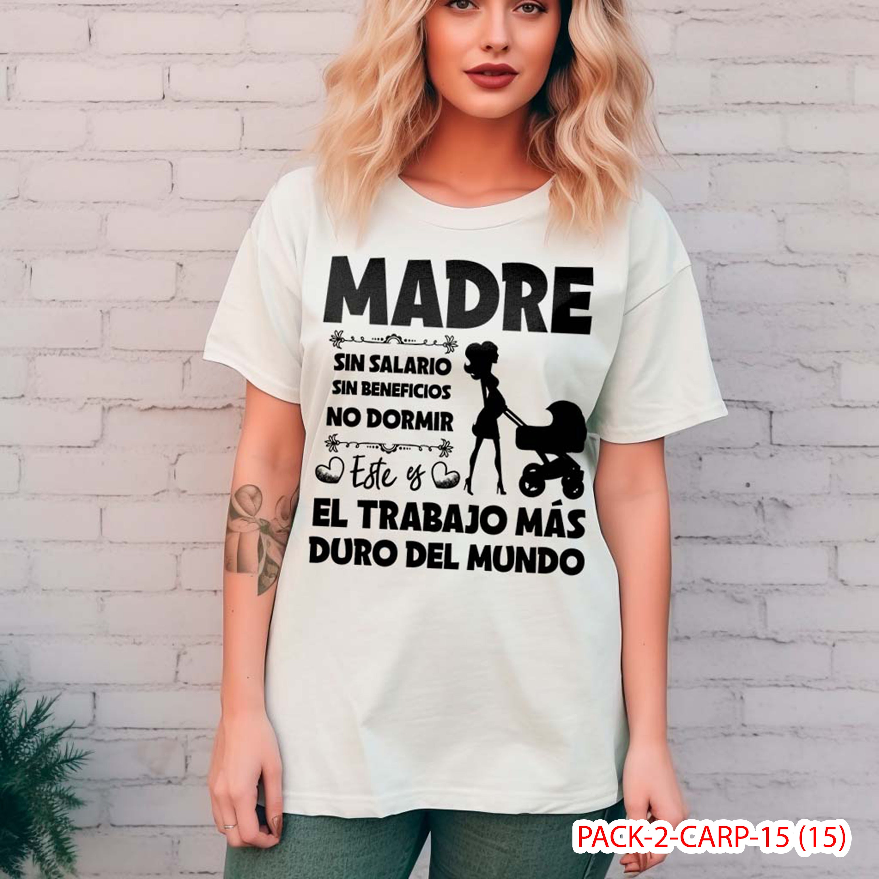 PACK CAMISETA - DTF - DIA DE LA MADRES 0002