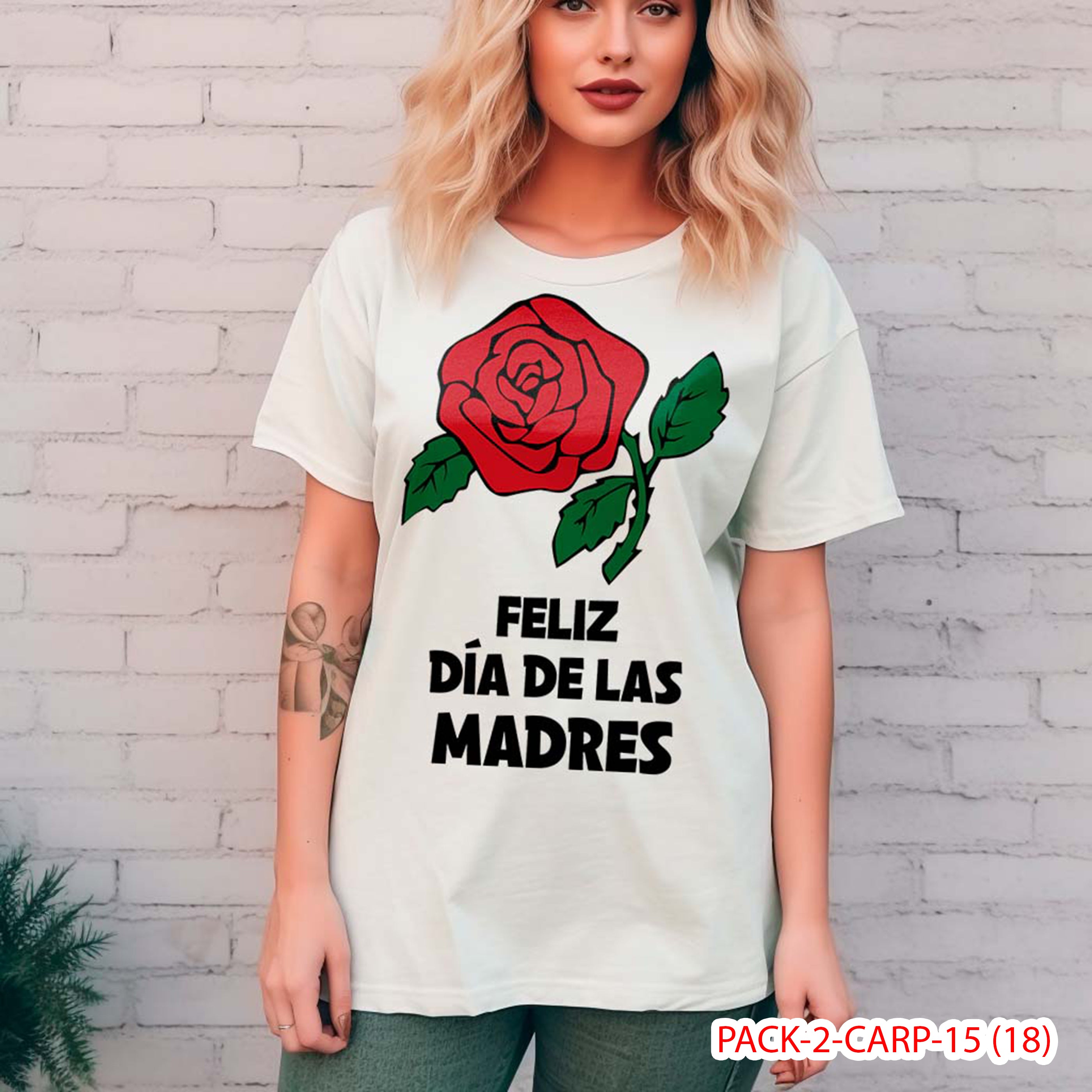 PACK CAMISETA - DTF - DIA DE LA MADRES 0002