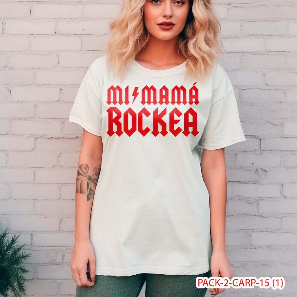PACK CAMISETA - DTF - DIA DE LA MADRES 0002