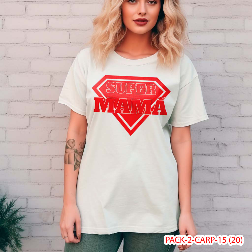PACK CAMISETA - DTF - DIA DE LA MADRES 0002