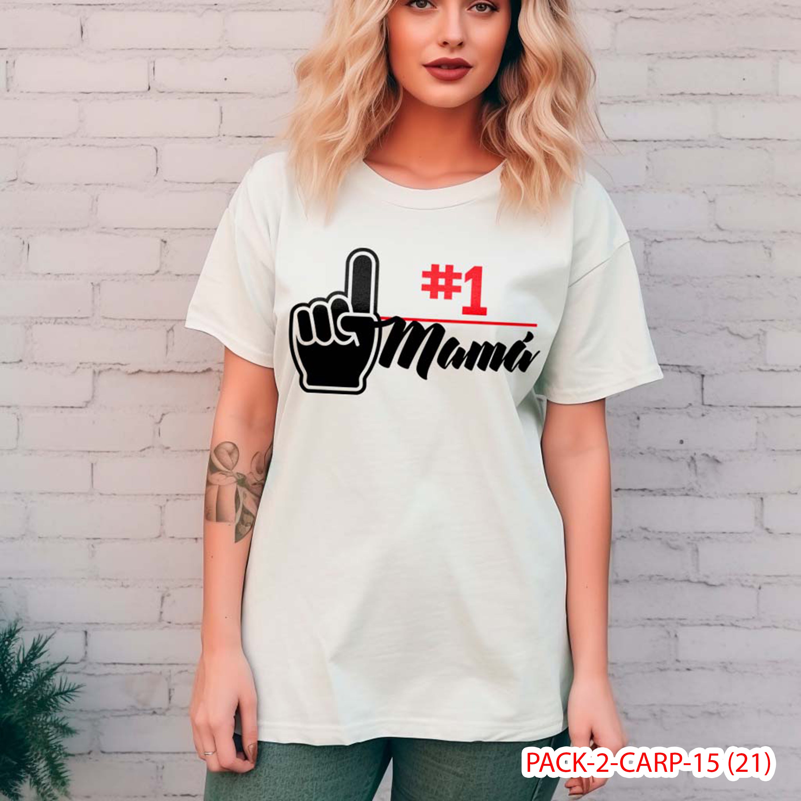 PACK CAMISETA - DTF - DIA DE LA MADRES 0002