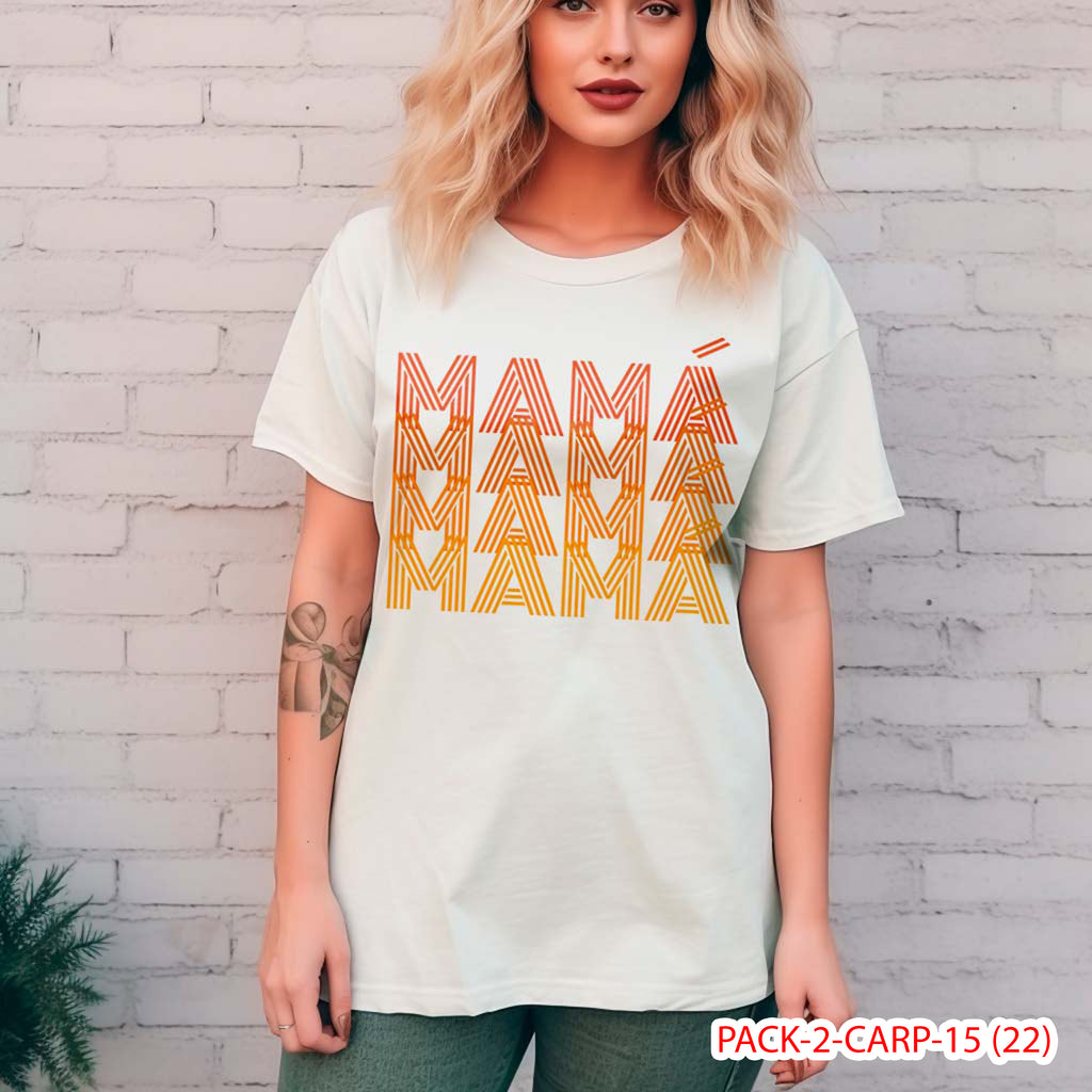 PACK CAMISETA - DTF - DIA DE LA MADRES 0002