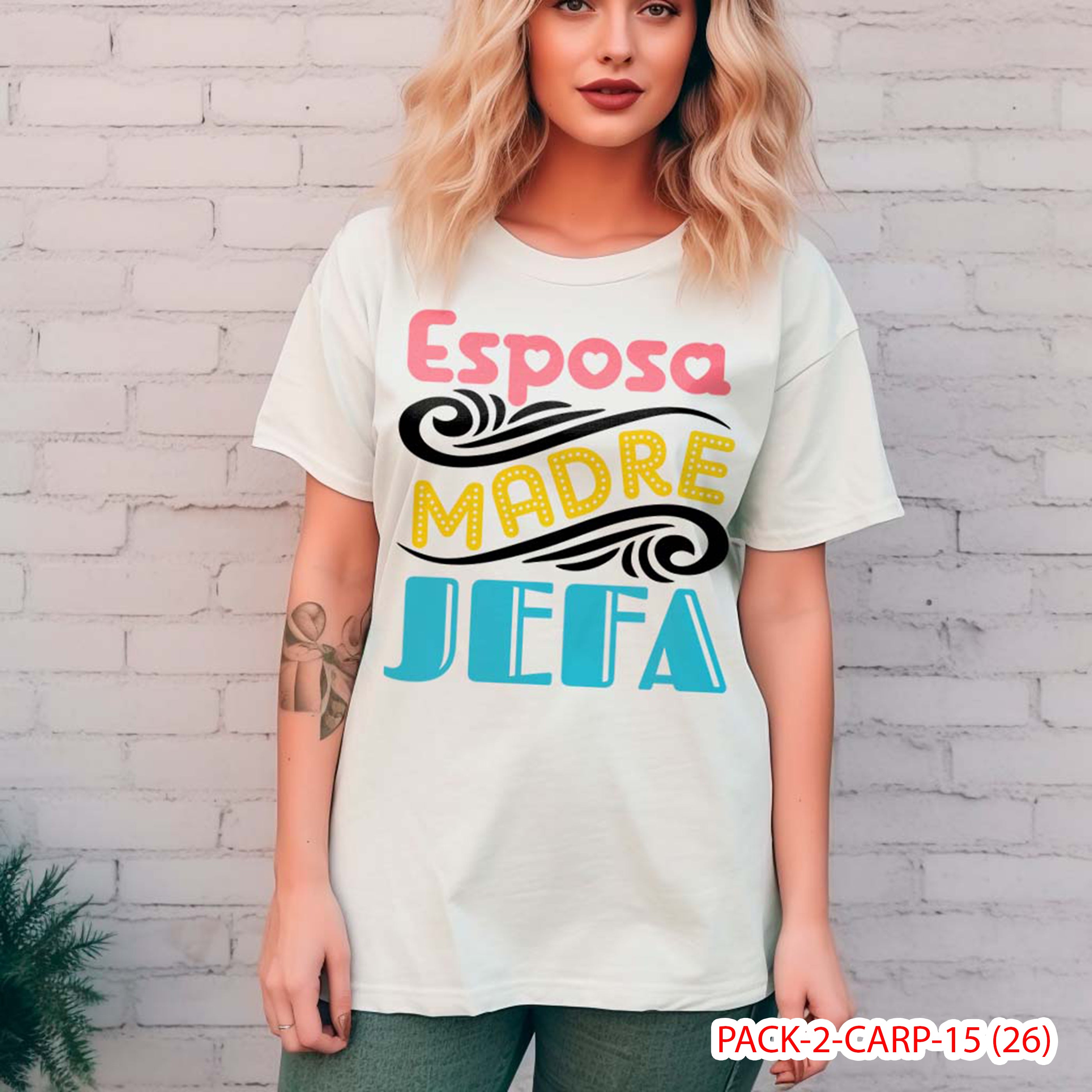 PACK CAMISETA - DTF - DIA DE LA MADRES 0002