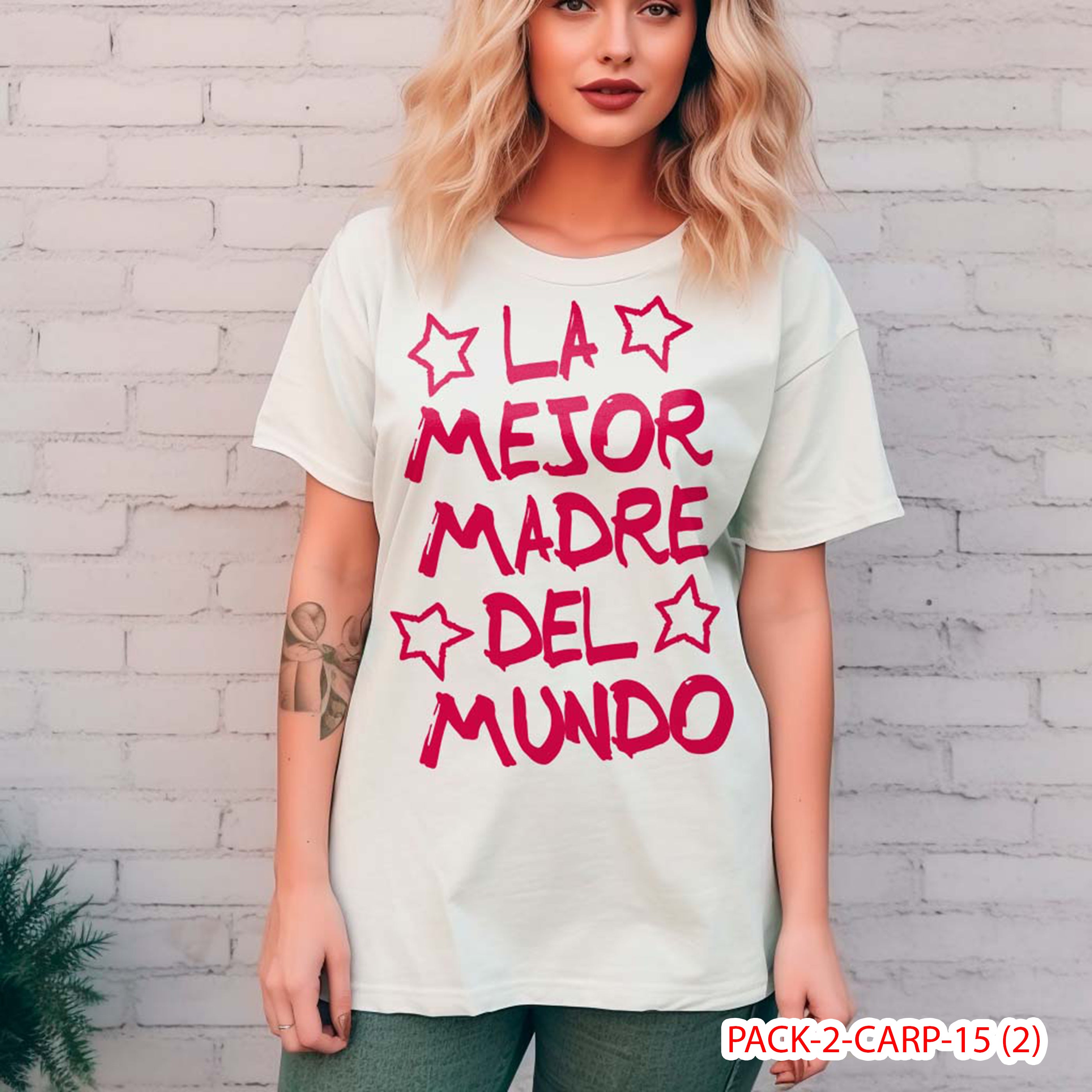 PACK CAMISETA - DTF - DIA DE LA MADRES 0002