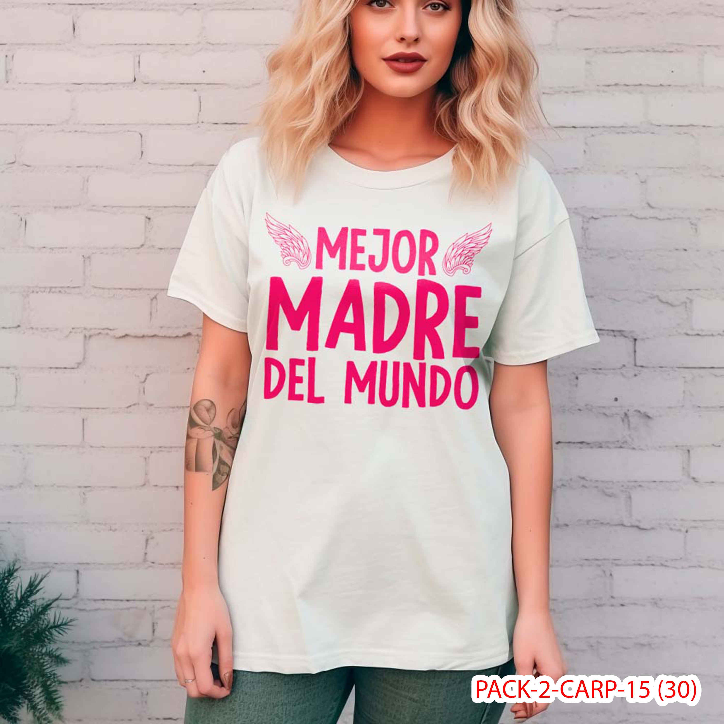 PACK CAMISETA - DTF - DIA DE LA MADRES 0002