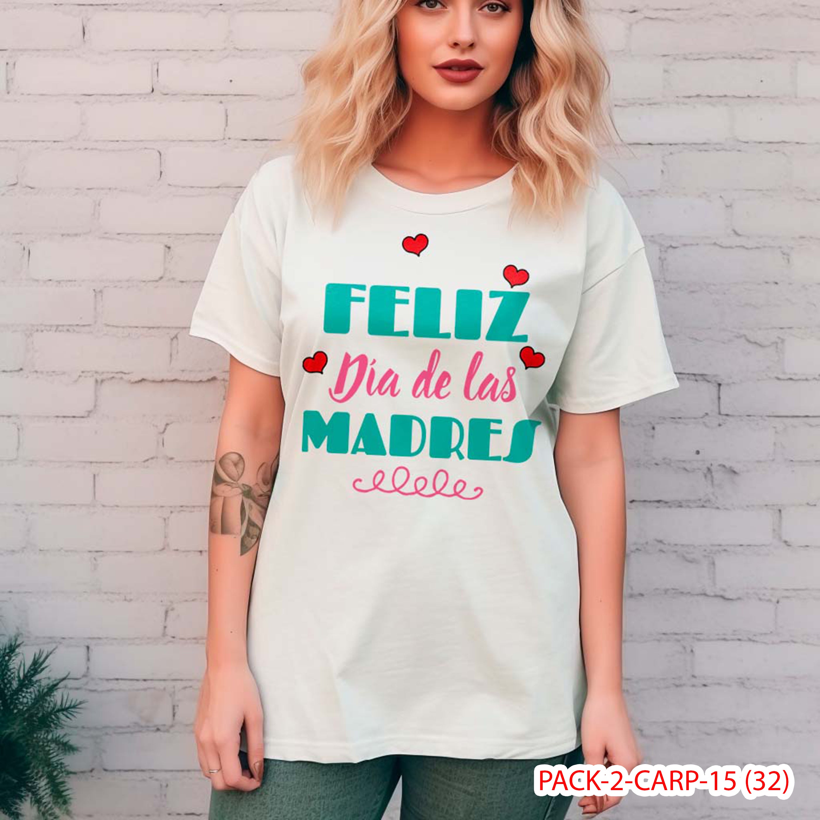 PACK CAMISETA - DTF - DIA DE LA MADRES 0002