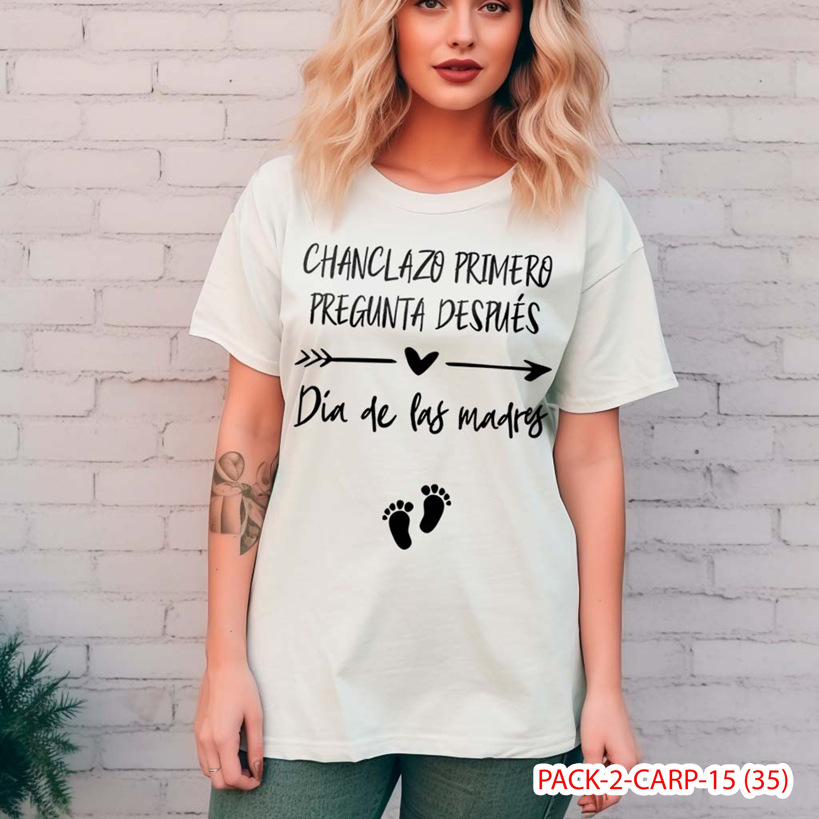 PACK CAMISETA - DTF - DIA DE LA MADRES 0002