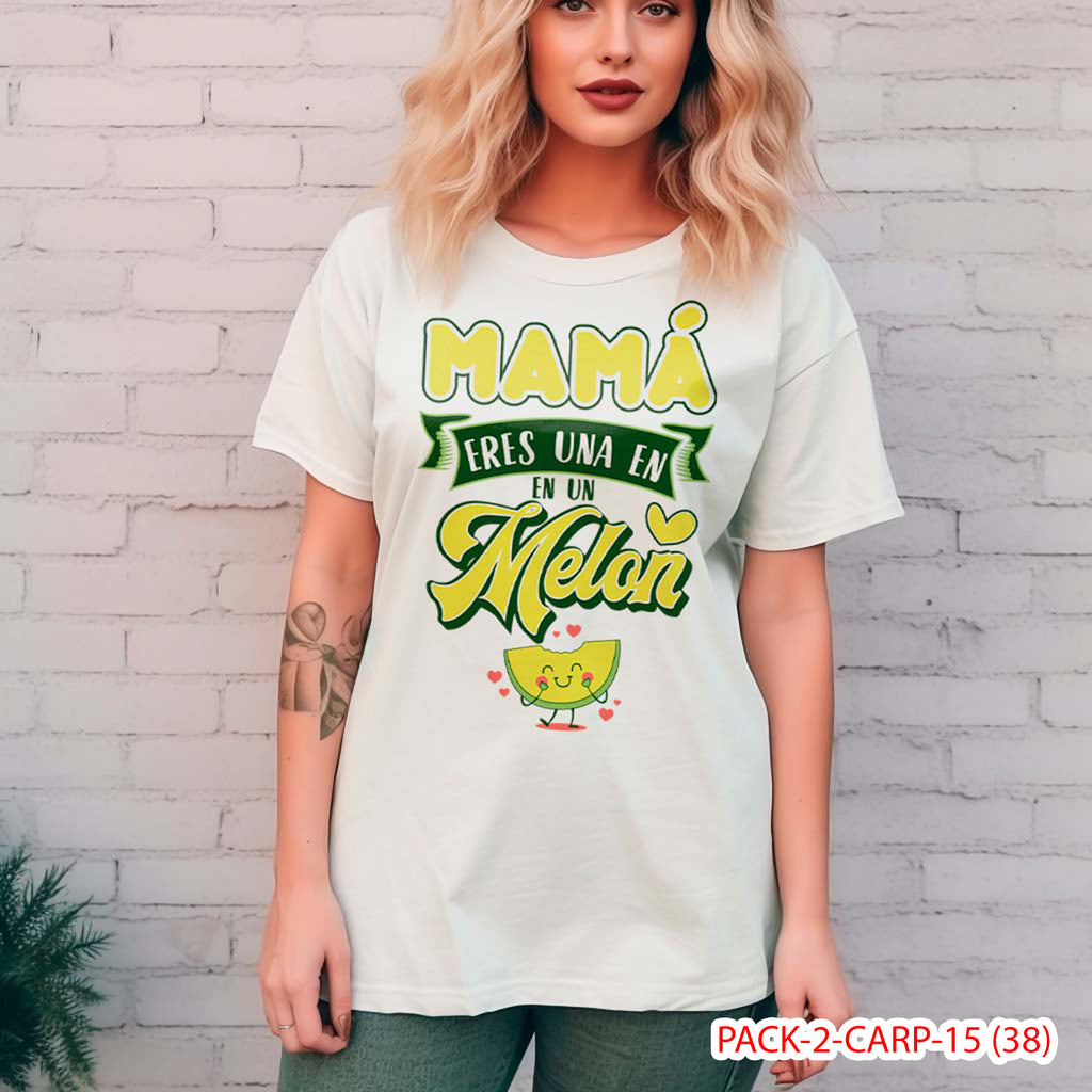 PACK CAMISETA - DTF - DIA DE LA MADRES 0002