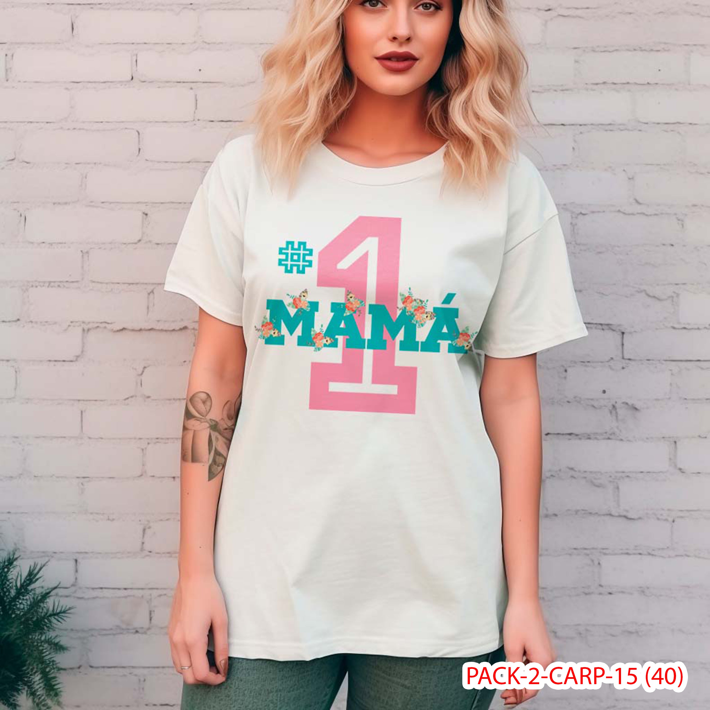 PACK CAMISETA - DTF - DIA DE LA MADRES 0002