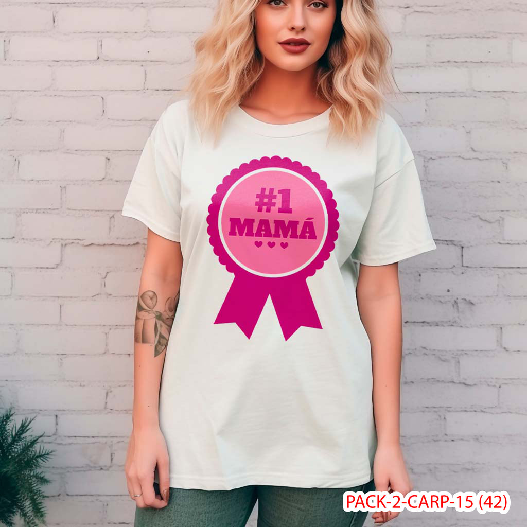 PACK CAMISETA - DTF - DIA DE LA MADRES 0002