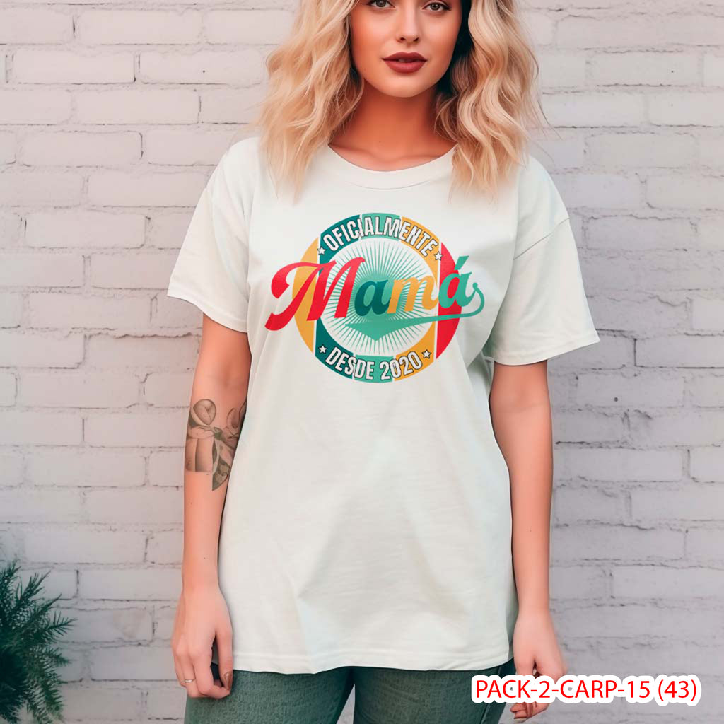 PACK CAMISETA - DTF - DIA DE LA MADRES 0002
