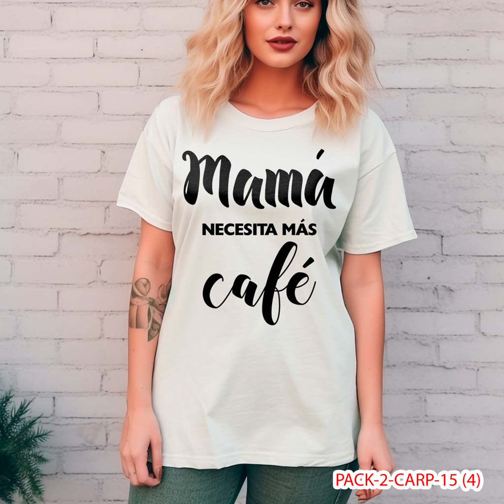 PACK CAMISETA - DTF - DIA DE LA MADRES 0002