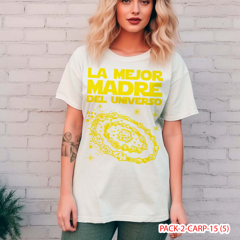 PACK CAMISETA - DTF - DIA DE LA MADRES 0002