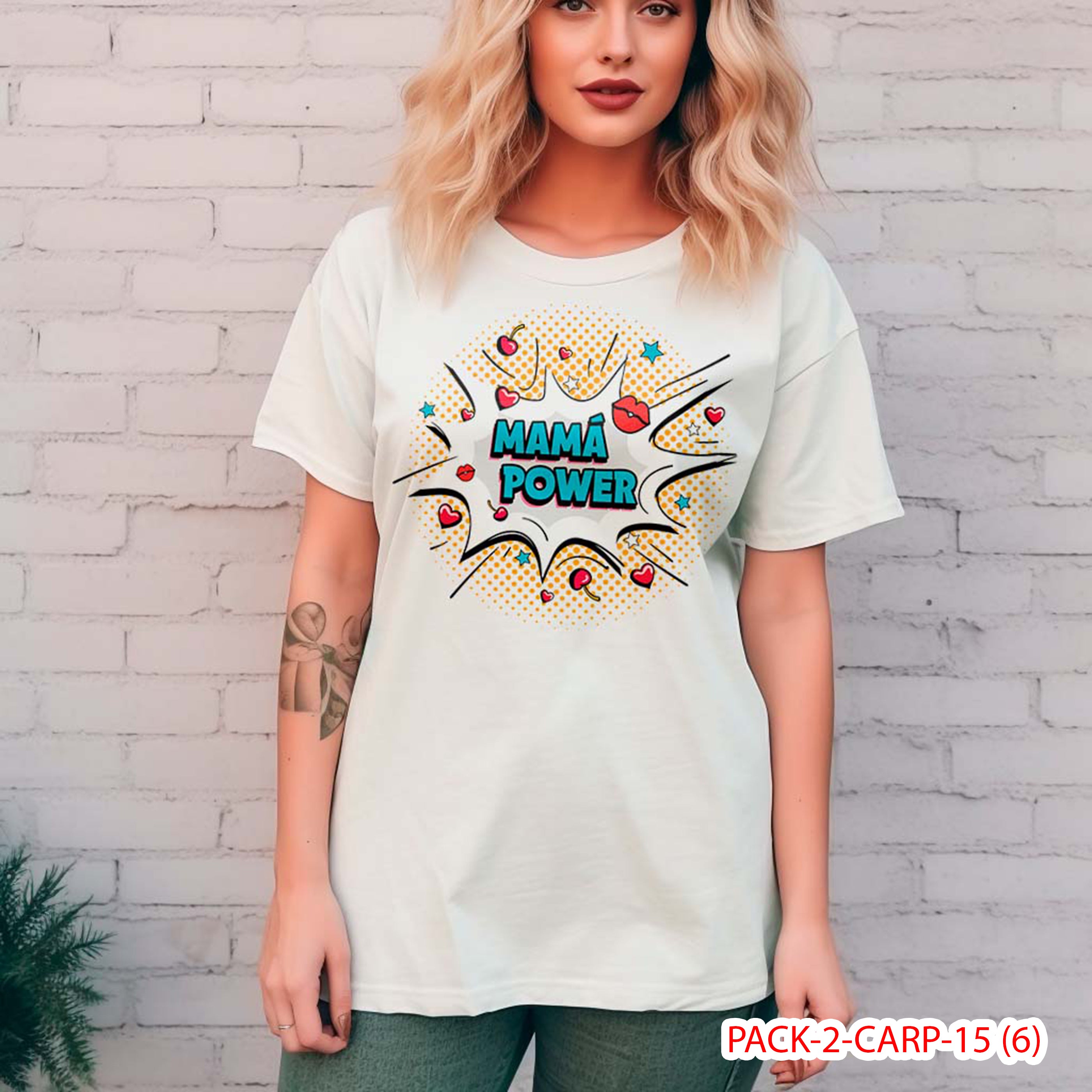 PACK CAMISETA - DTF - DIA DE LA MADRES 0002