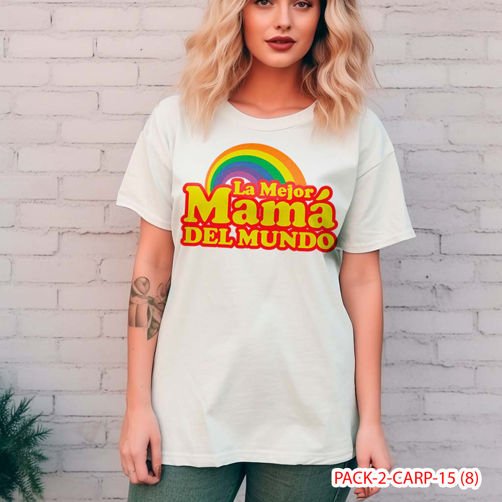 PACK CAMISETA - DTF - DIA DE LA MADRES 0002
