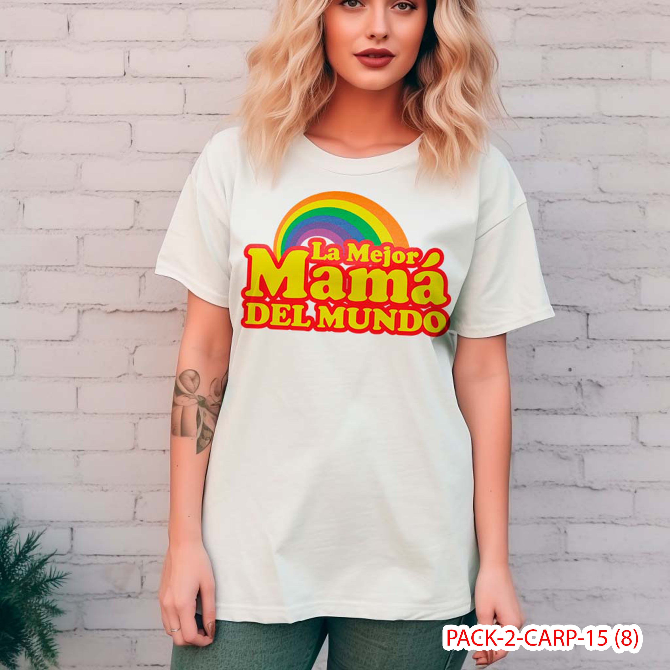 PACK CAMISETA - DTF - DIA DE LA MADRES 0002