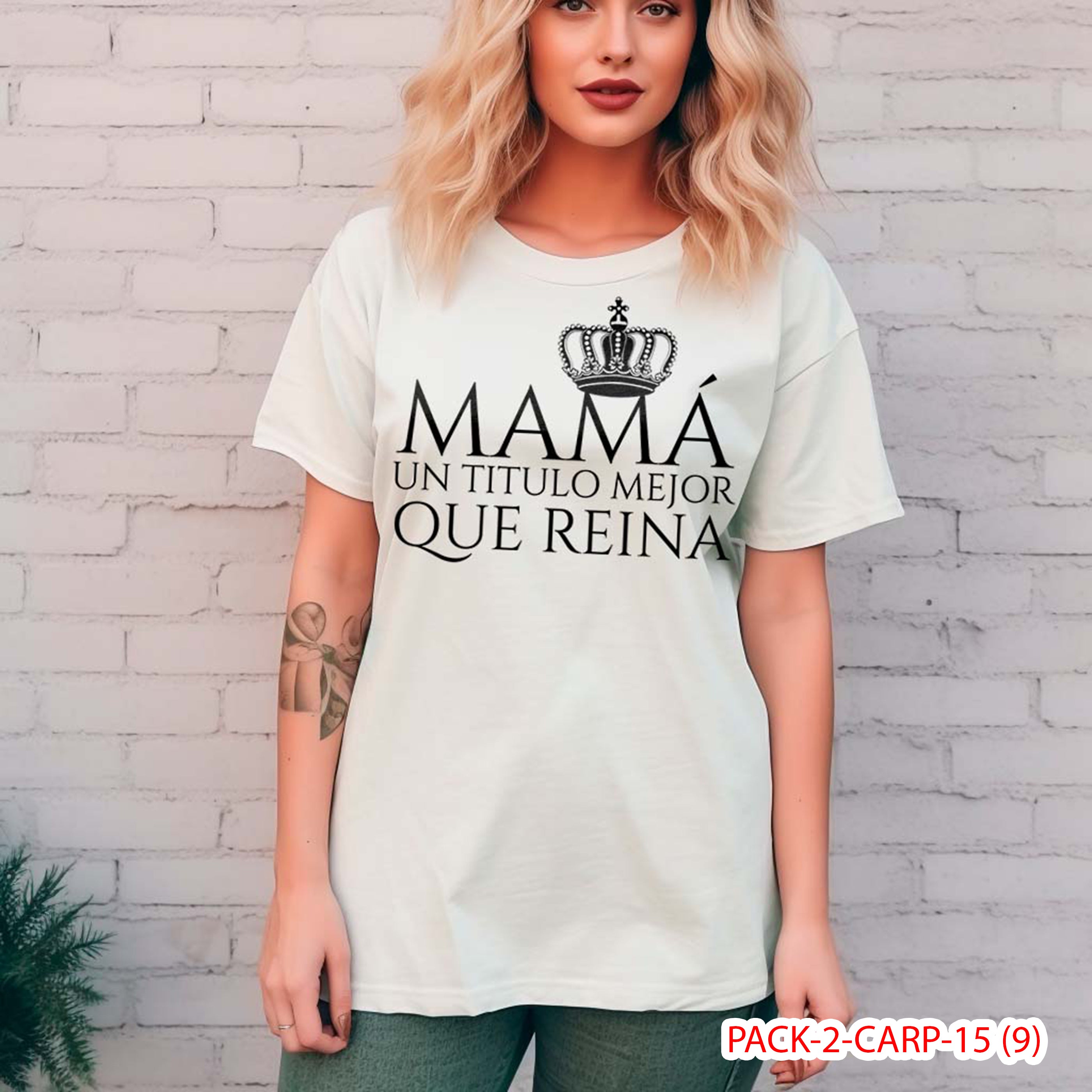 PACK CAMISETA - DTF - DIA DE LA MADRES 0002