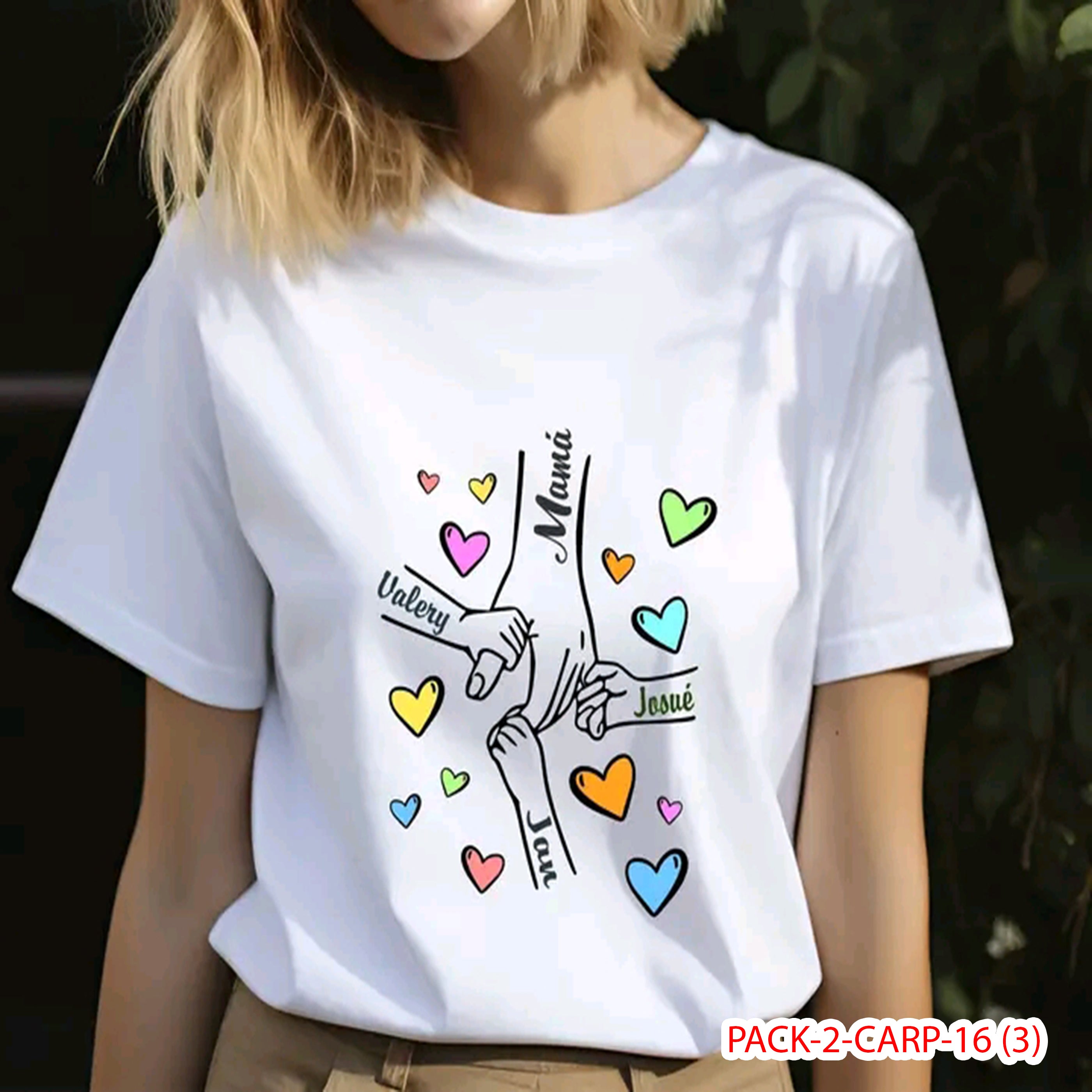 PACK CAMISETA - DTF - DIA DE LA MADRES 0002