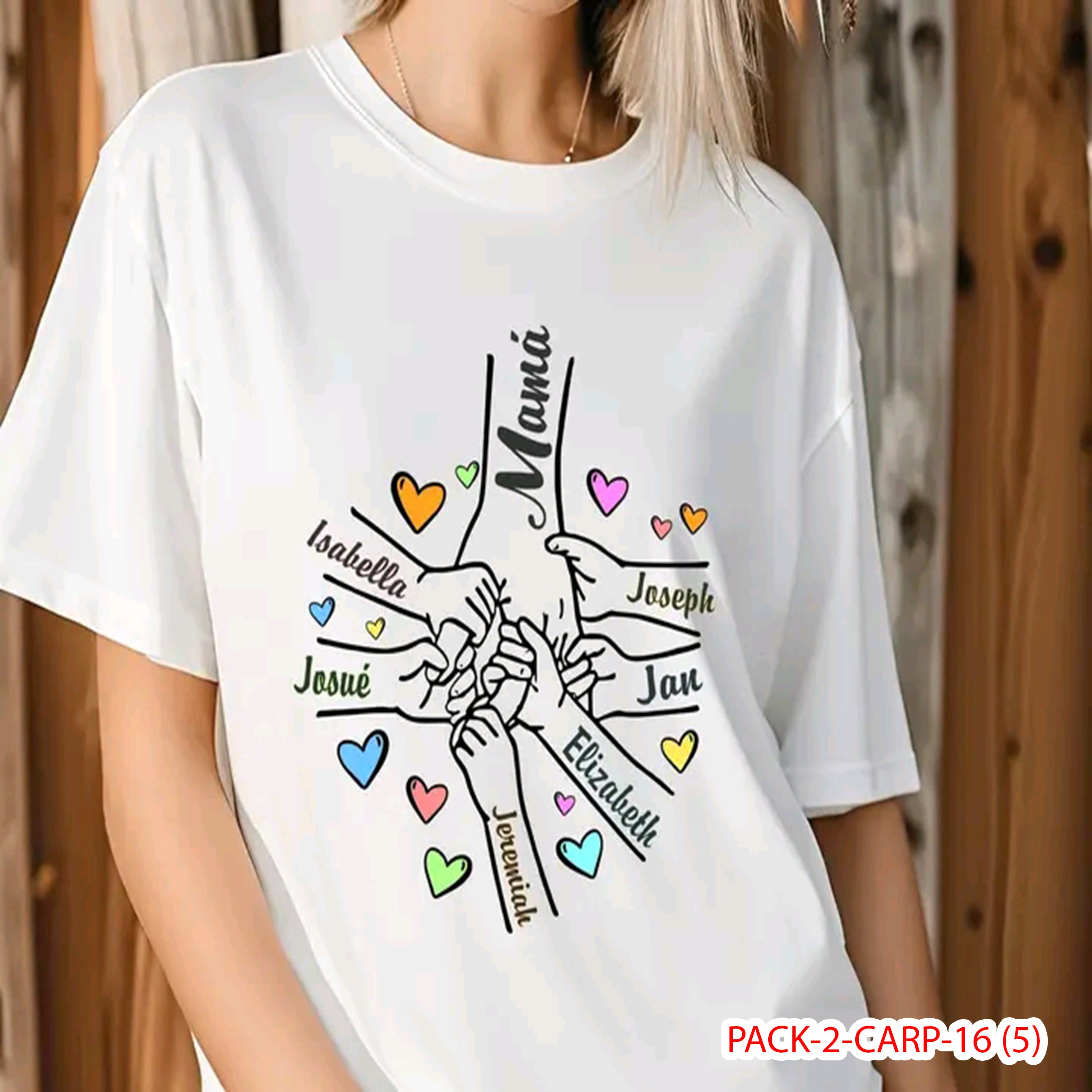 PACK CAMISETA - DTF - DIA DE LA MADRES 0002