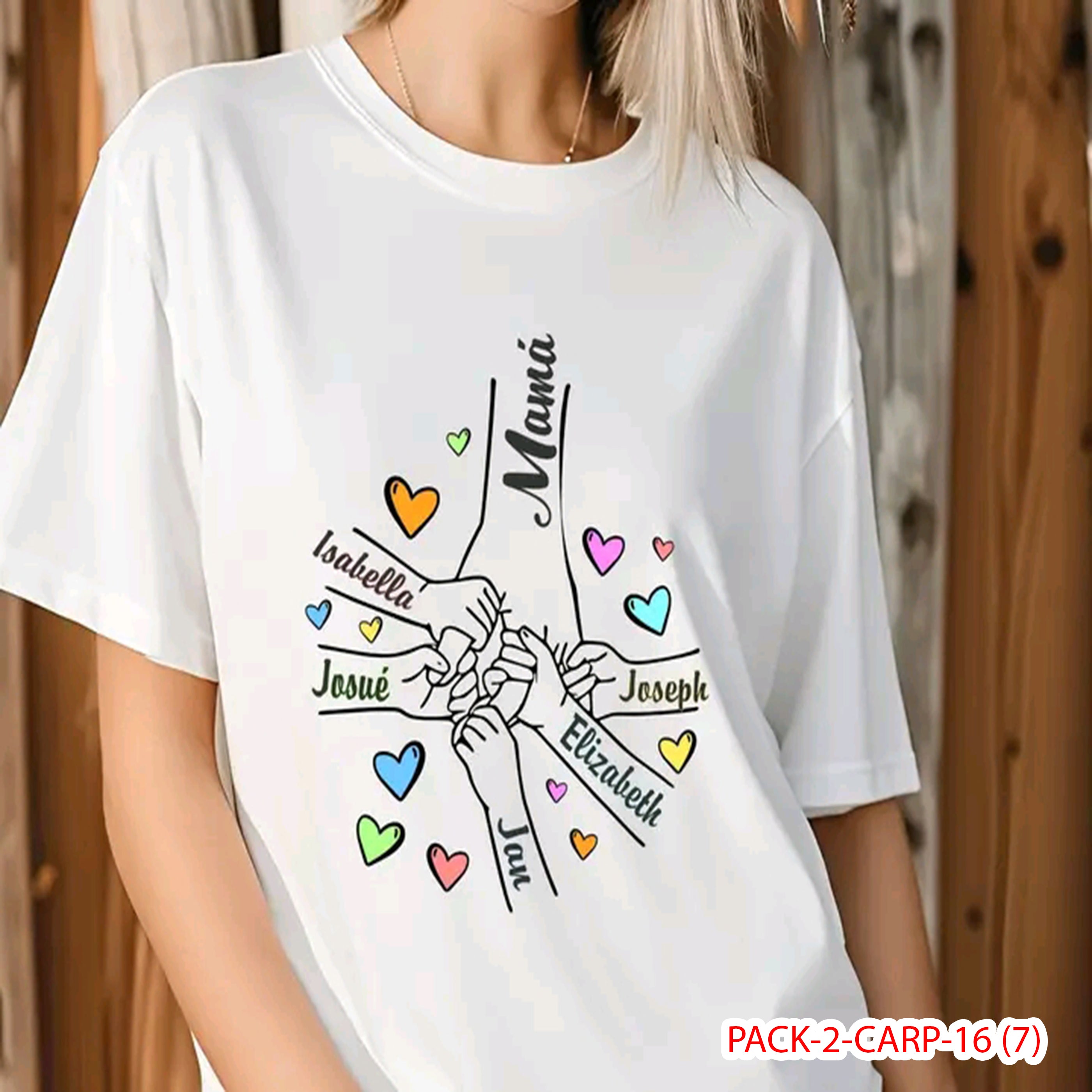 PACK CAMISETA - DTF - DIA DE LA MADRES 0002